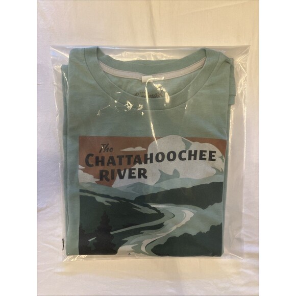The Landmark Project Graphic Tee, Size M, The Chattahoochee River - Picture 1 of 5